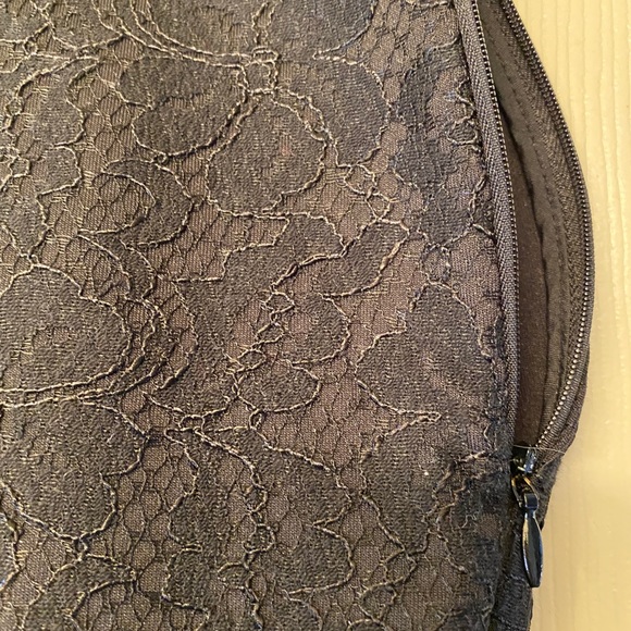 Black Lace Dress Pants - Picture 2 of 5